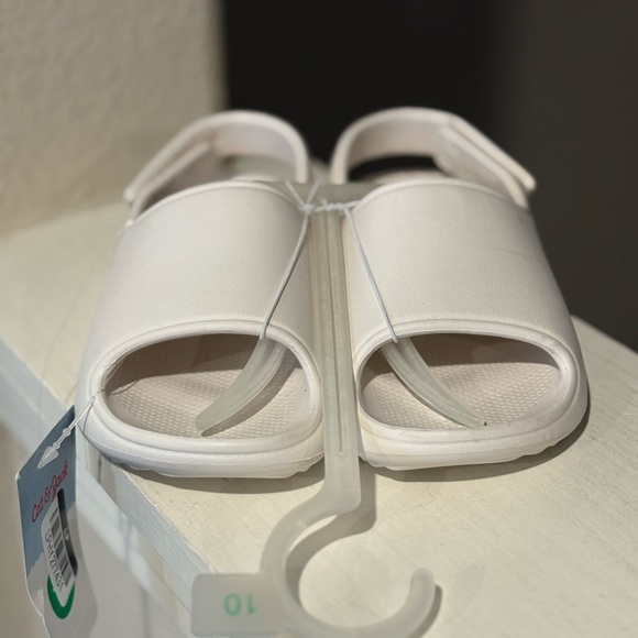 Cat & Jack Other - Toddler Beck White Footbed Sandals - Cat & Jack™ Size 10T NEW